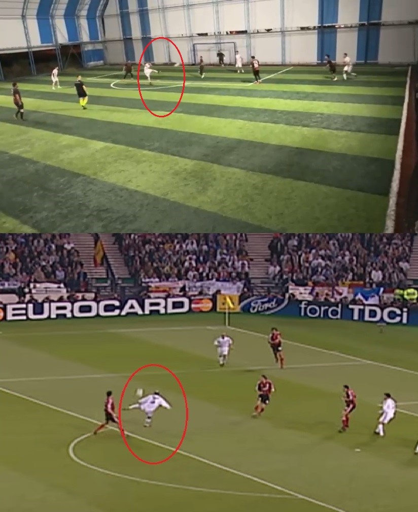 Erzincan’da Zidane esintisi: Köy turnuvasında efsane golün birebir aynısı atıldı