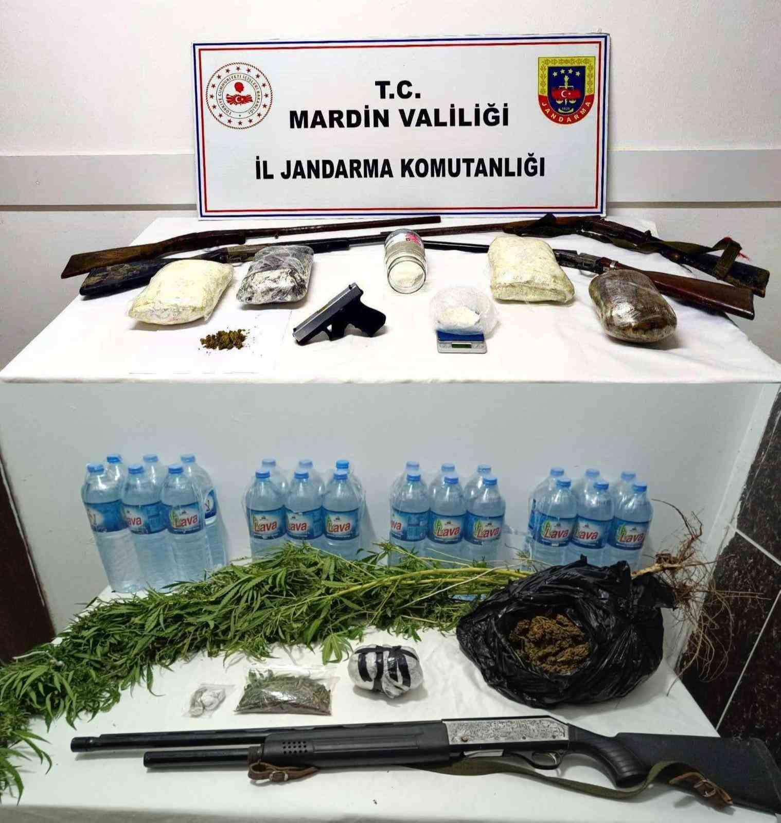 Mardin’de uyuşturucu operasyonunda 2 tutuklama