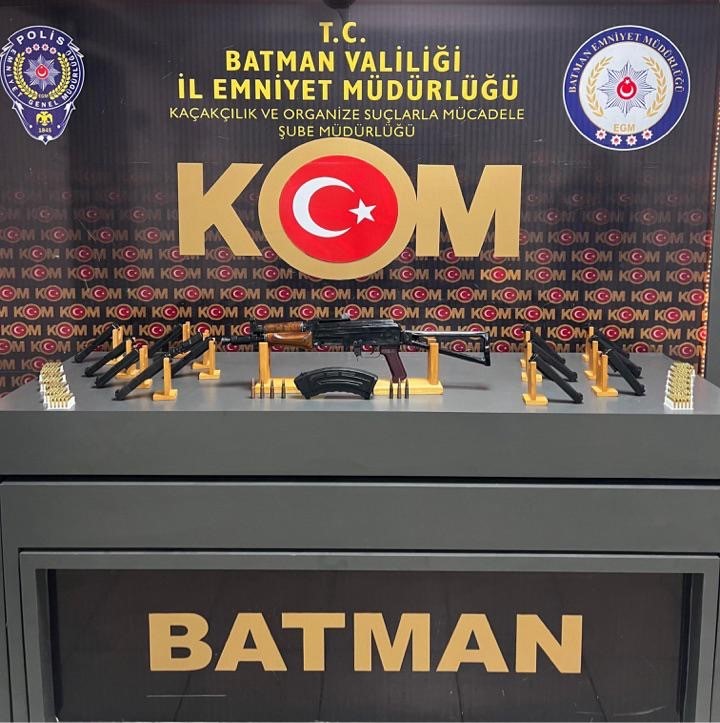Batman’da silah kaçakçılığından 1 kişi tutuklandı