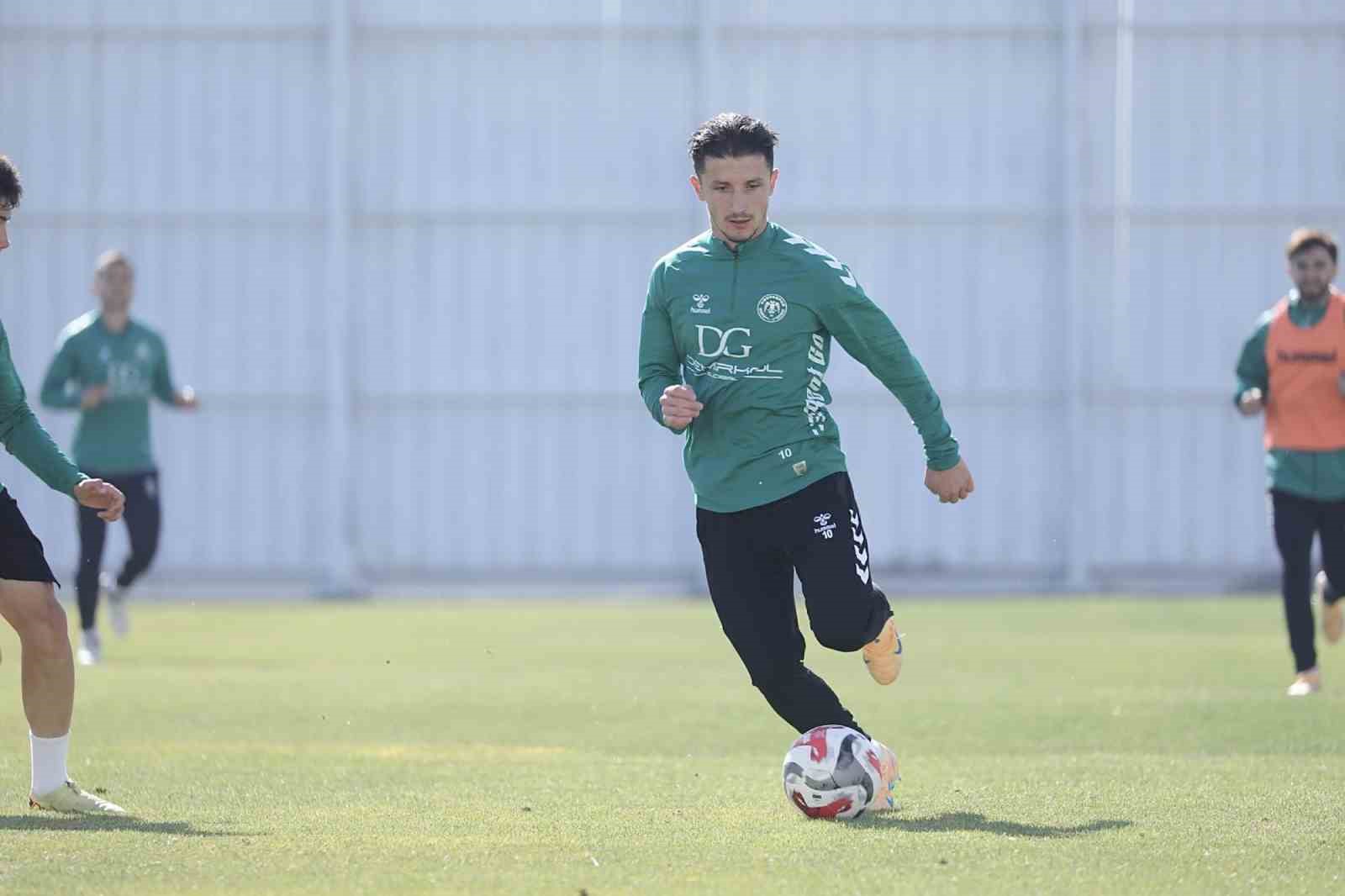 Konyaspor, Samsunspor maçının hazırlıklarına devam ediyor