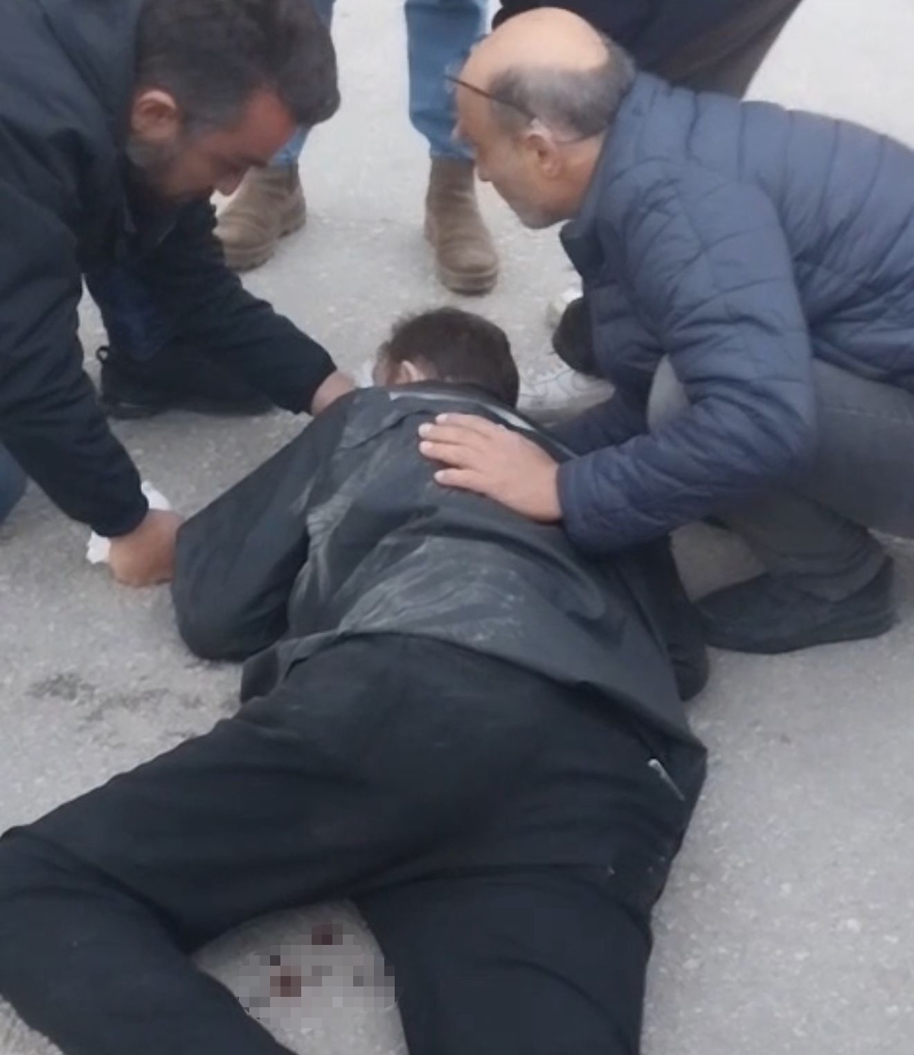 Otomobilin &ccedil;arptığı yaya yaralandı
