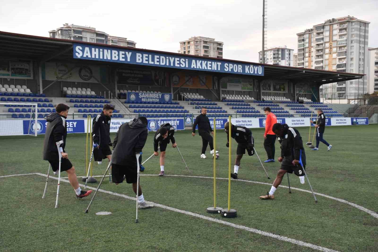 Şahinbey Belediyesi Ampute Futbol Takımı yeni sezona hazırlanıyor
