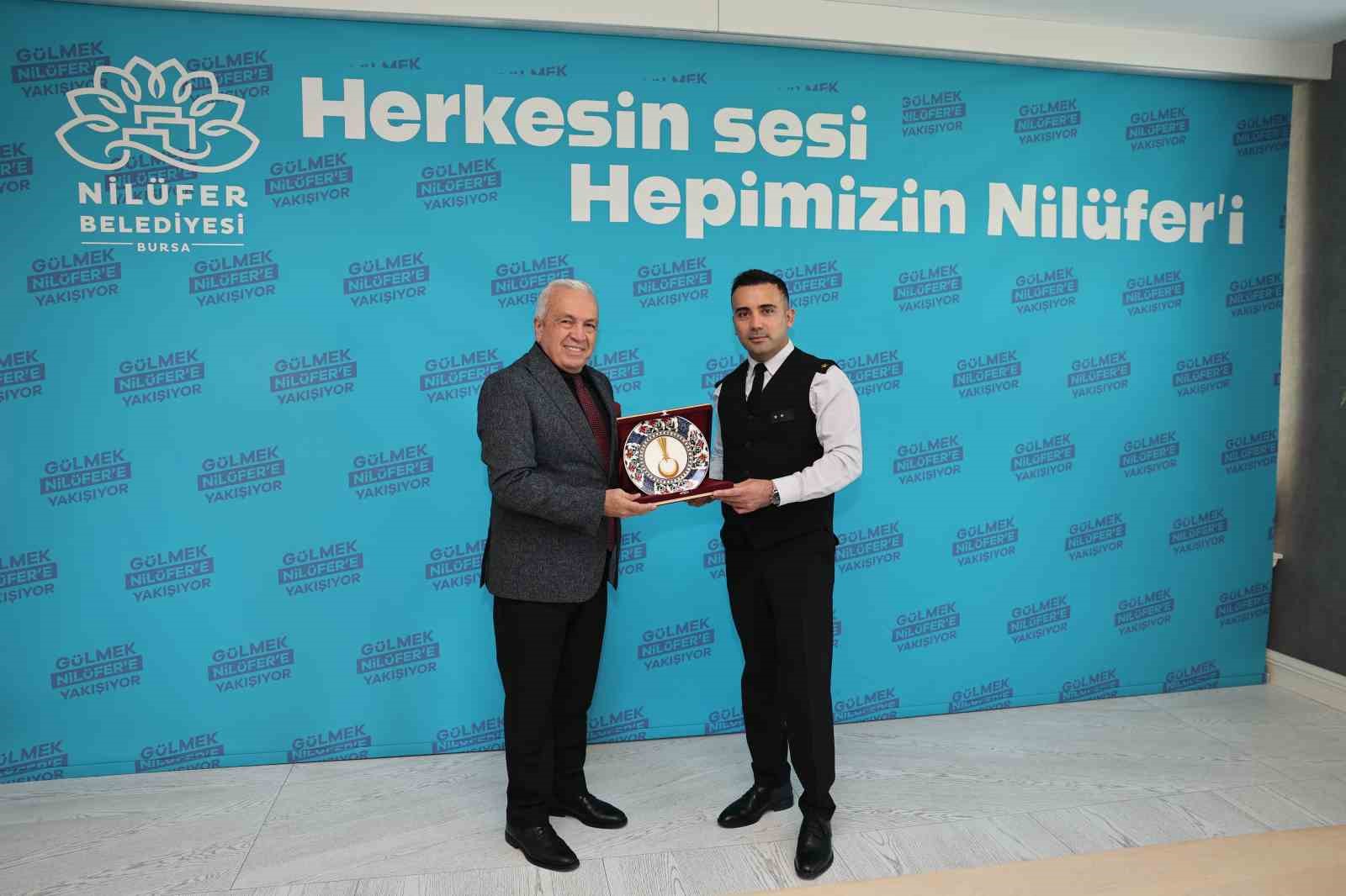 &Ouml;nderışık&rsquo;tan Başkan Şadi &Ouml;zdemir&rsquo;e iade-i ziyaret
