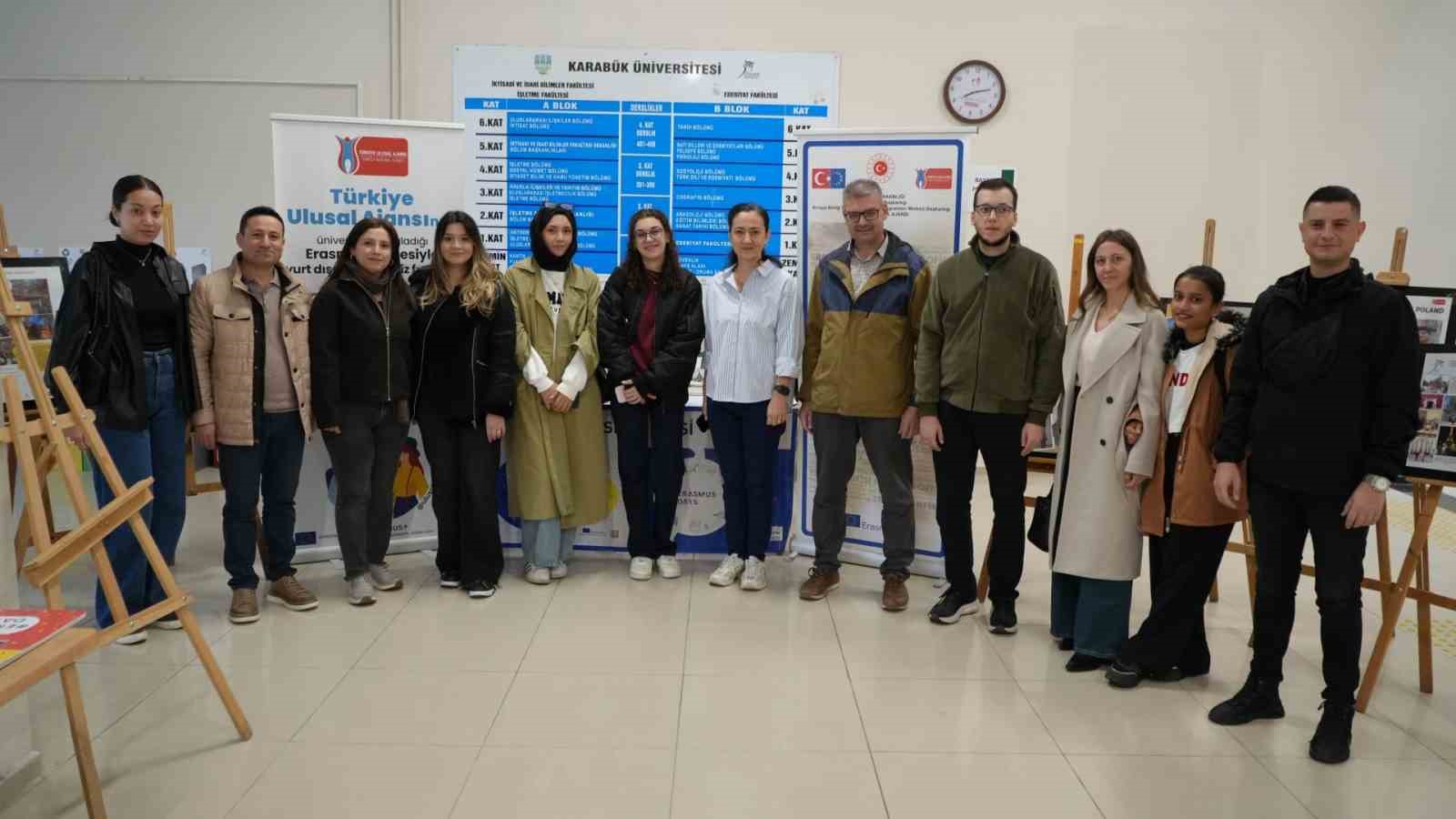 Erasmus Days KB&Uuml;&rsquo;de renkli etkinliklerle kutlandı
