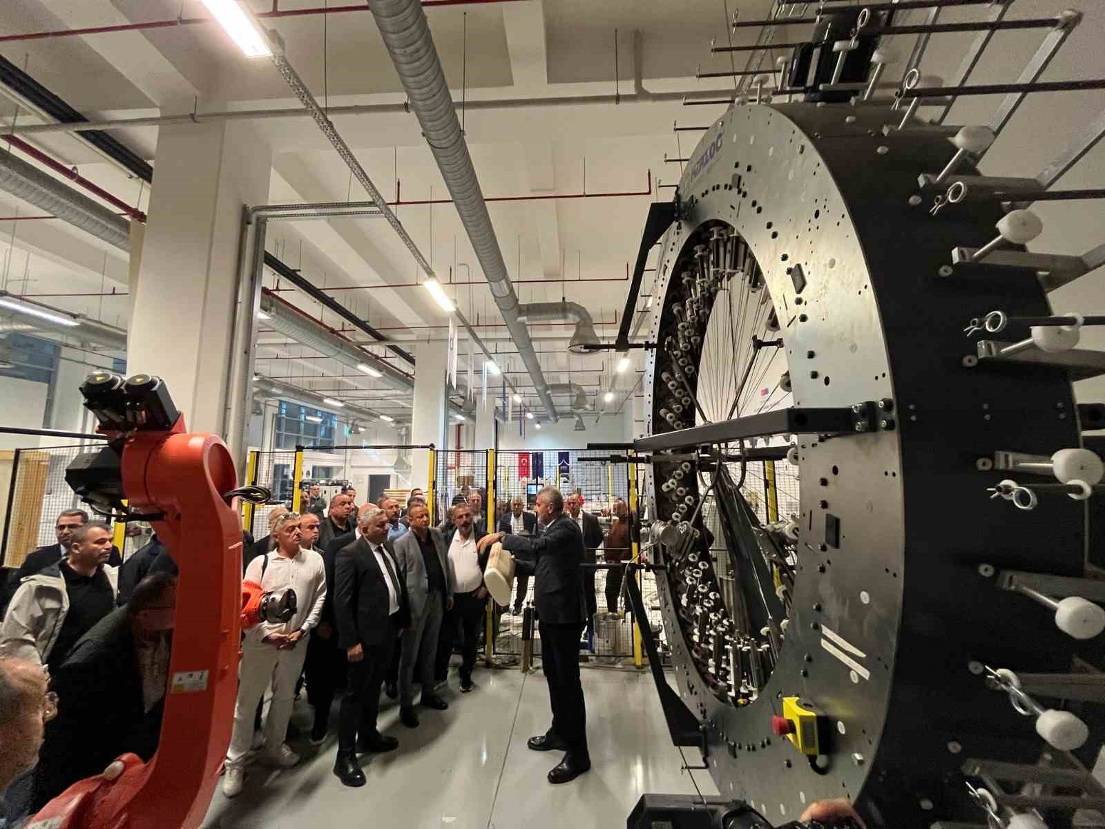 MTSO heyeti Bursa Model Fabrikada incelemelerde bulundu