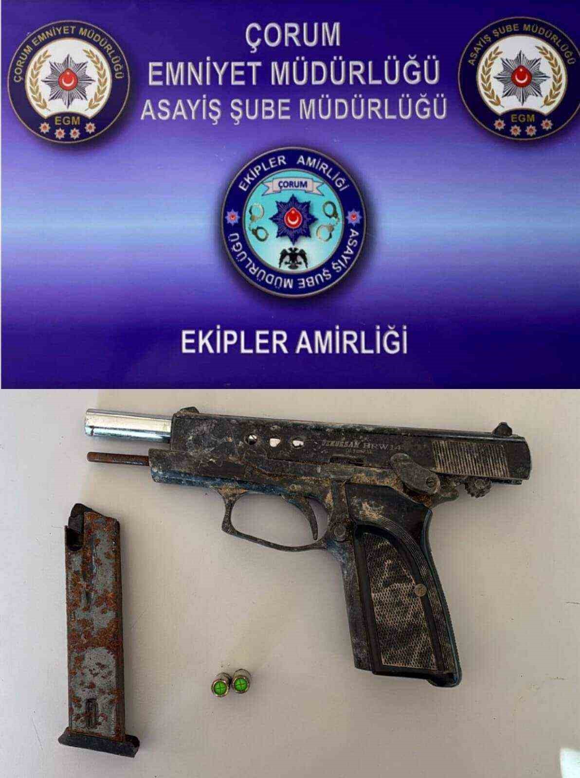 Çorum’da 117 noktada denetim, binlerce kişi sorgulandı: 6 firari yakalandı