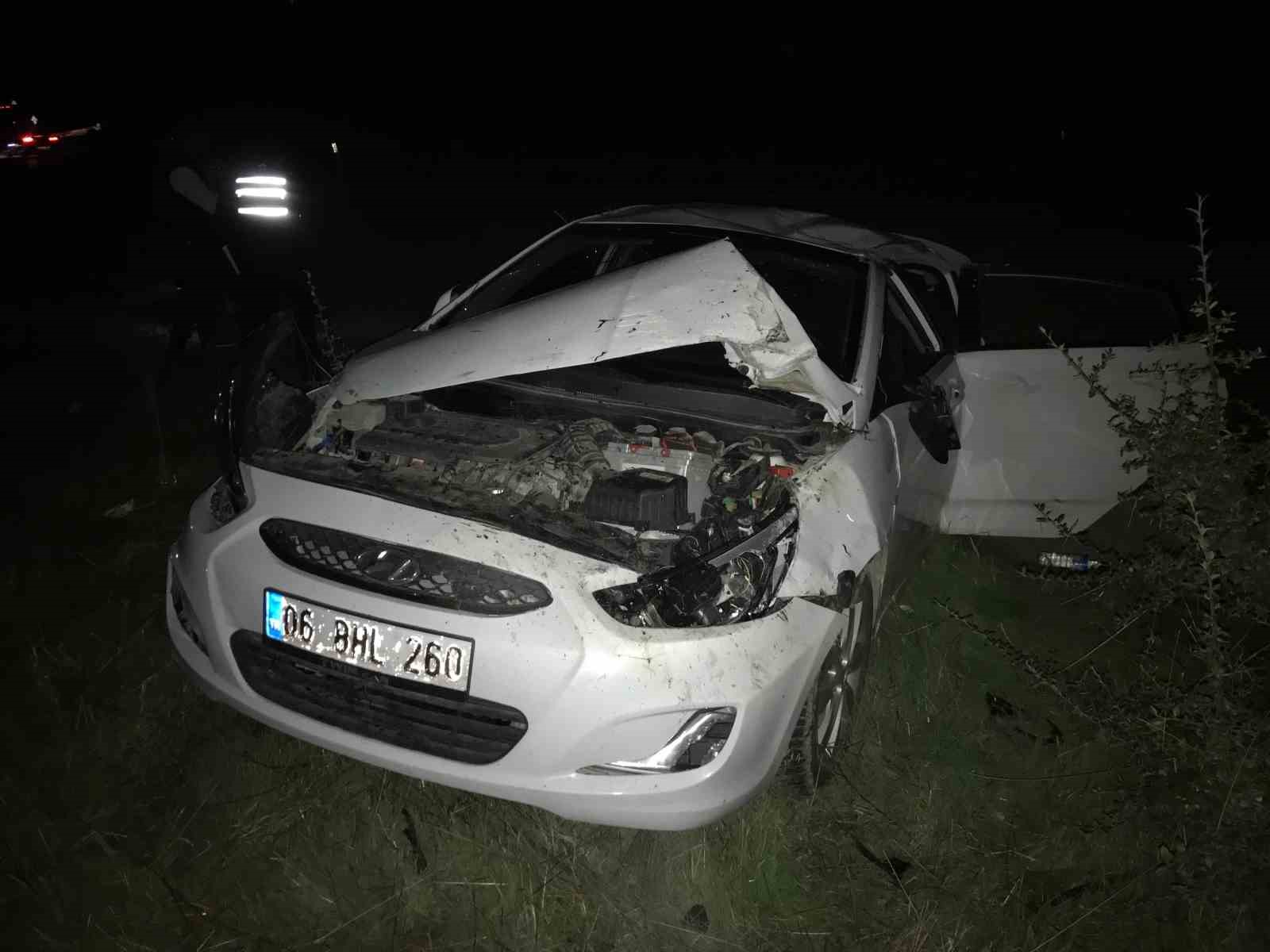 Samsun&rsquo;da tır otomobile &ccedil;arptı: 4 yaralı
