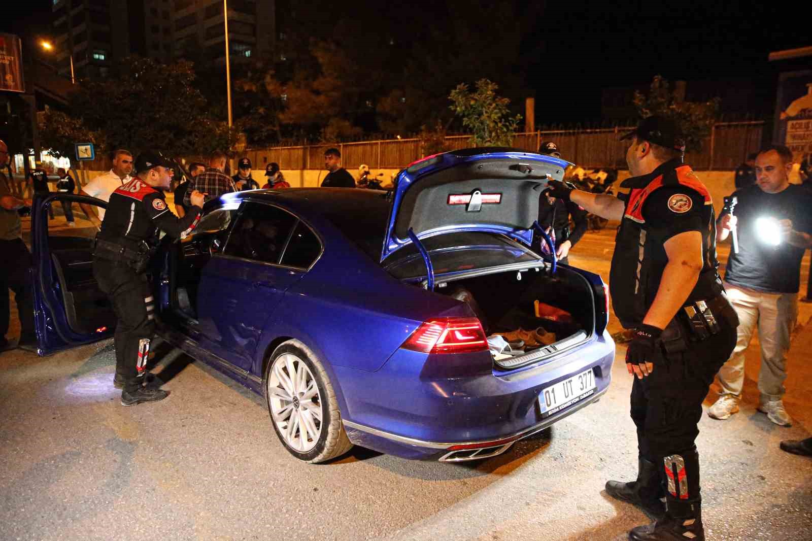 Adana’da Huzur ve Güven uygulaması: 1 milyon 368 bin TL ceza kesildi