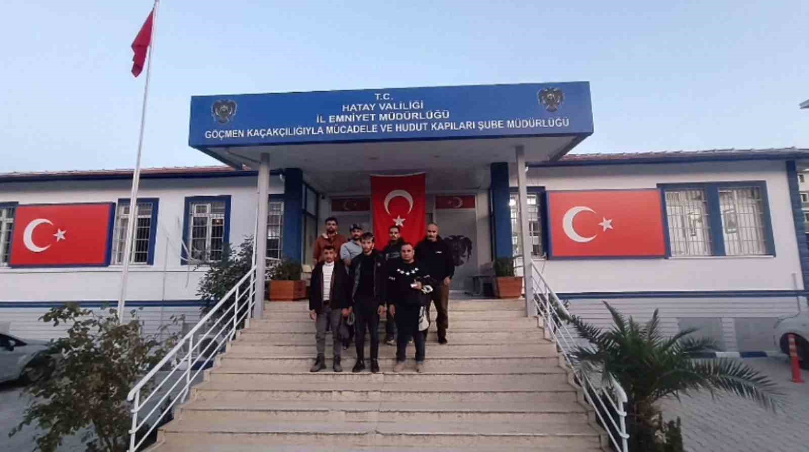 Avrupa ümidiyle yola çıkan göçmenler, Hatay’da yakalandılar
