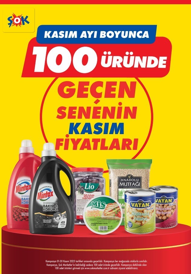 100 &uuml;r&uuml;n ge&ccedil;en senenin fiyatlarıyla satışa sunuluyor
