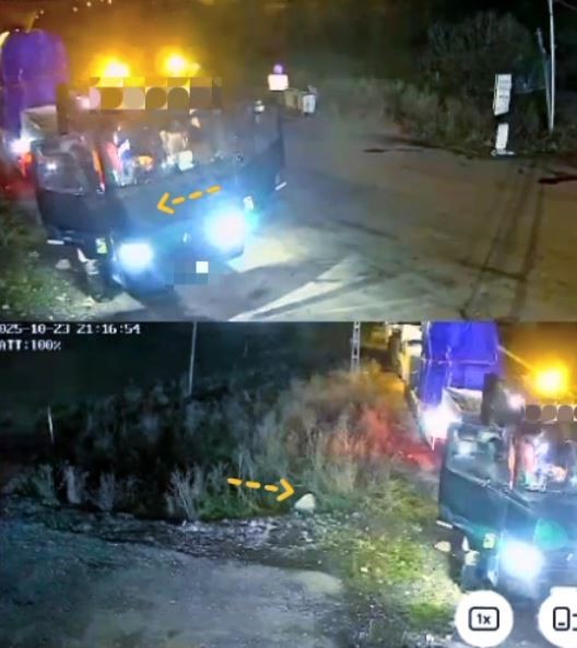 Posof’ta çevreye çöp atan sürücülere ceza