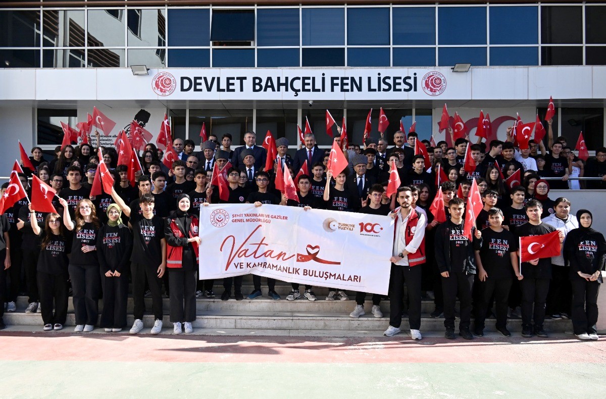 Osmaniye’de gaziler ve gençler "Vatan ve Kahramanlık Buluşmaları" programında bir araya geldi