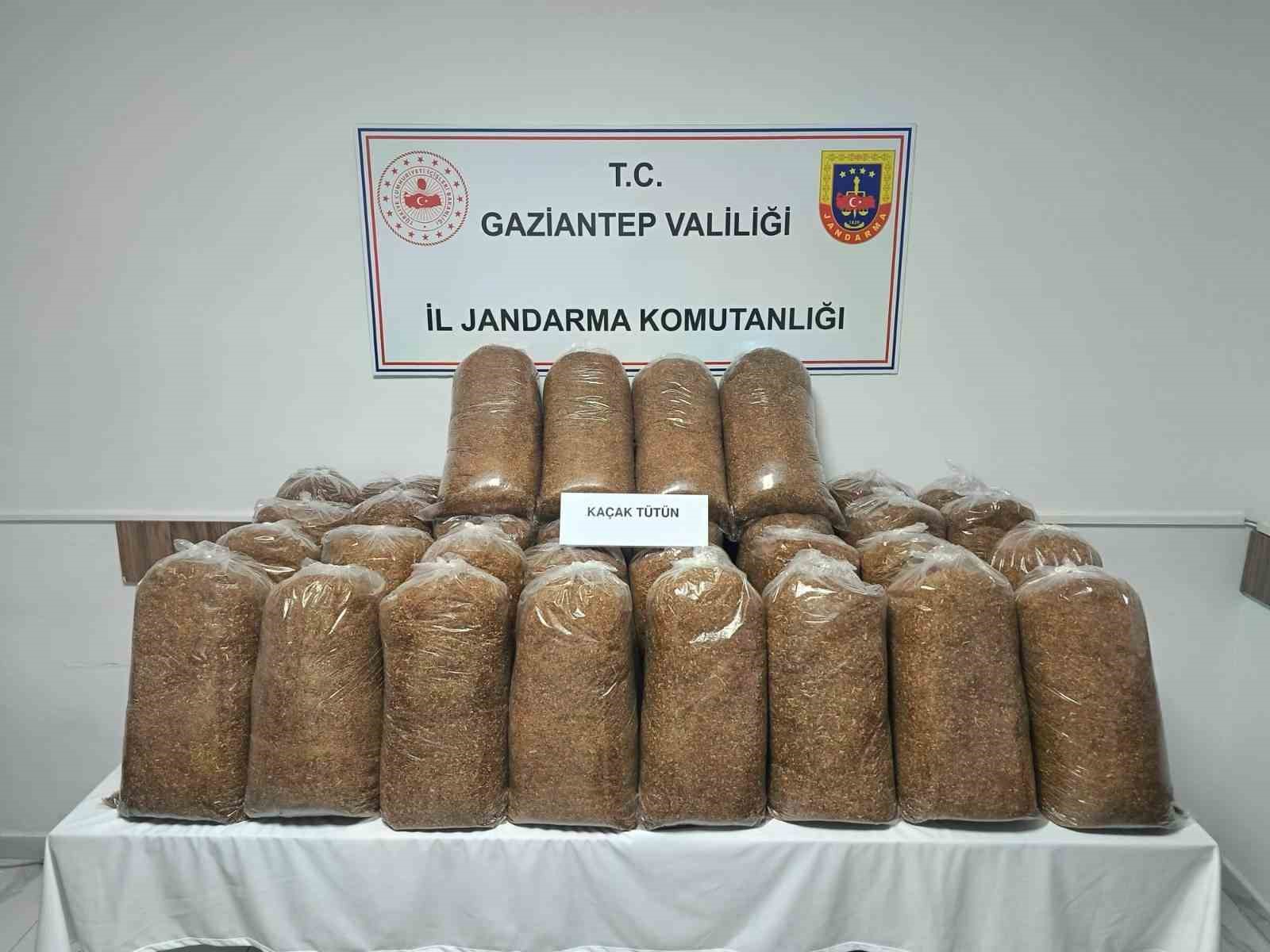 Gaziantep’te kaçakçılık operasyonu