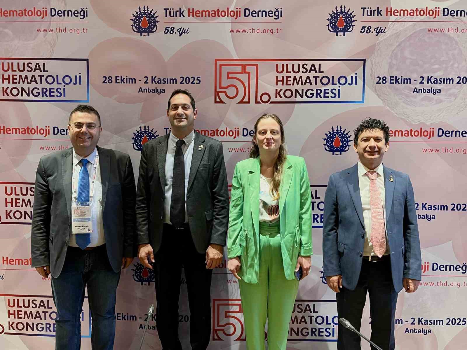 T&uuml;rk Hematoloji Derneği Başkanı Prof. Dr. Ar: "Ulusal veri tabanları d&uuml;nyaya referans oluyor"

