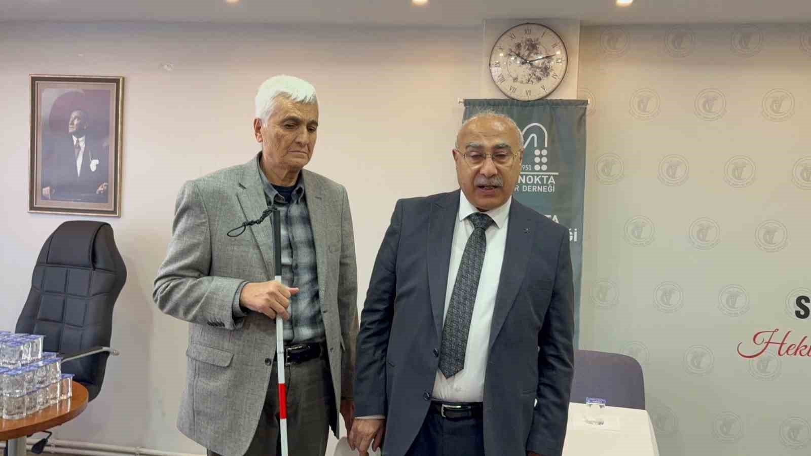 Samsun&rsquo;da g&ouml;rme engelli bireyler i&ccedil;in eğitim semineri
