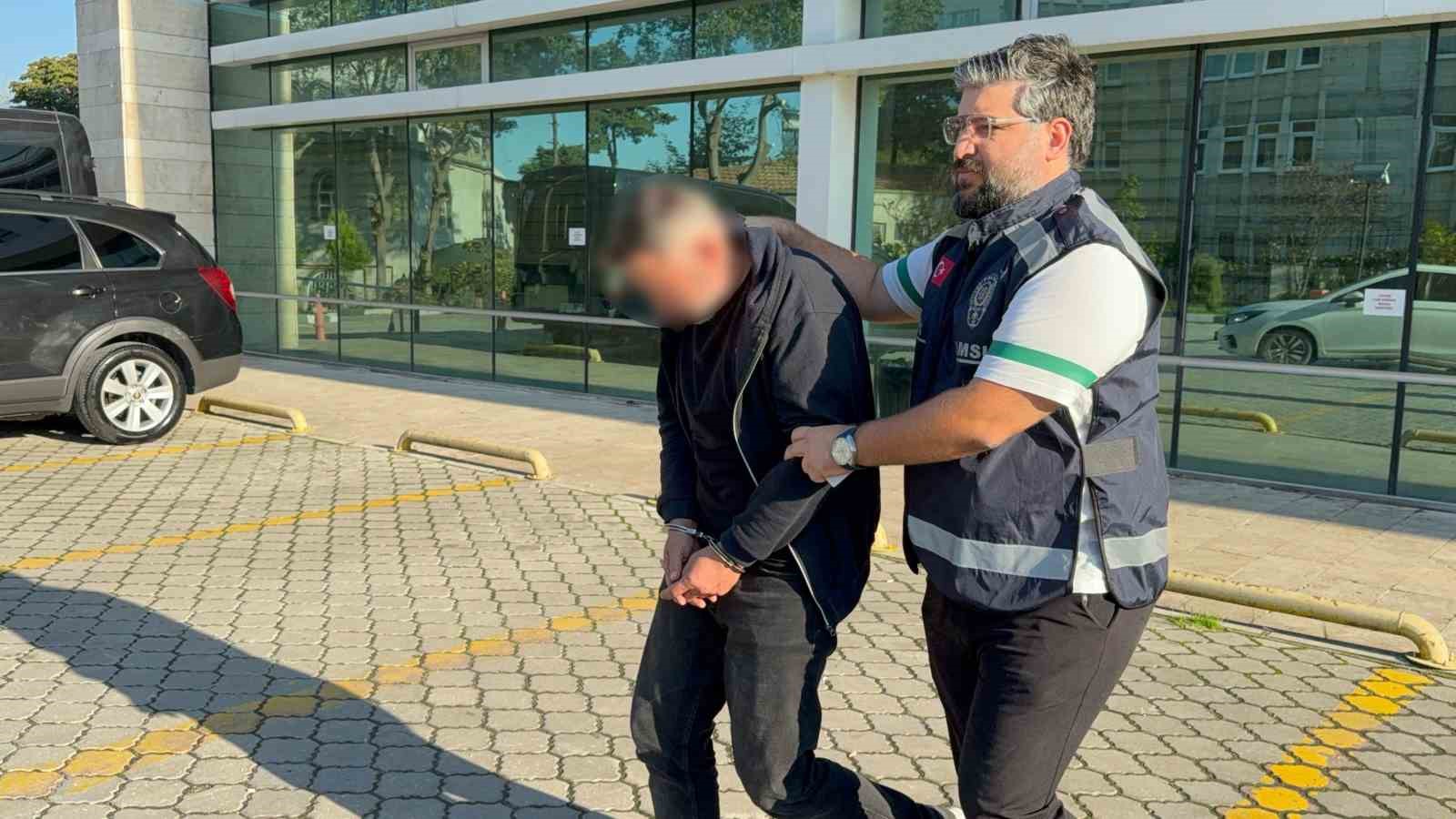 Samsun’da otogarda uyuşturucuyla yakalanan şahıs tutuklandı