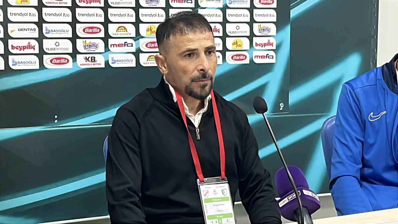 Boluspor - Bodrum FK maçının ardından