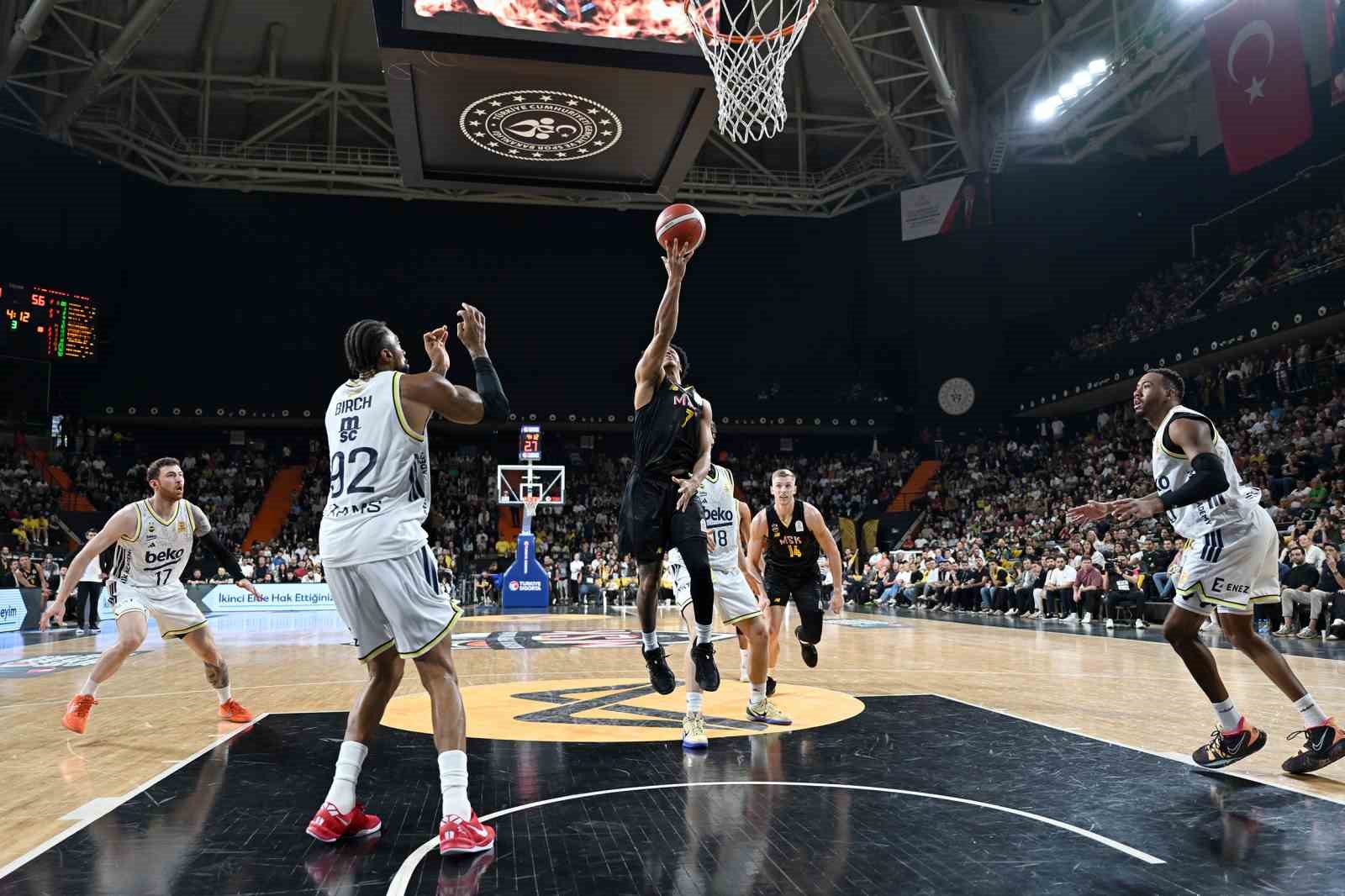 Türkiye Sigorta Basketbol Süper Ligi: Mersin Spor: 78 - Fenerbahçe Beko: 87