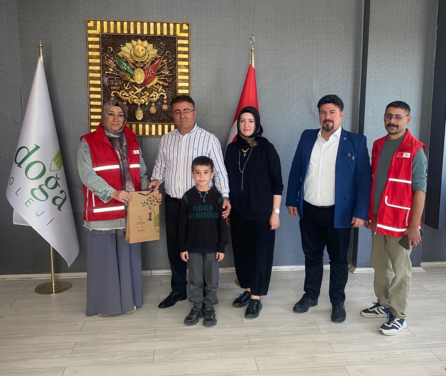 Küçük yüreklerden büyük iyilik