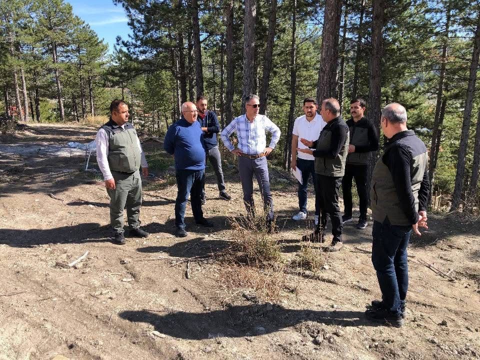 Denizli Orman Bölge Müdürü Ahmet Köle, Başkan Arslan’ı iadeyi ziyarette bulundu