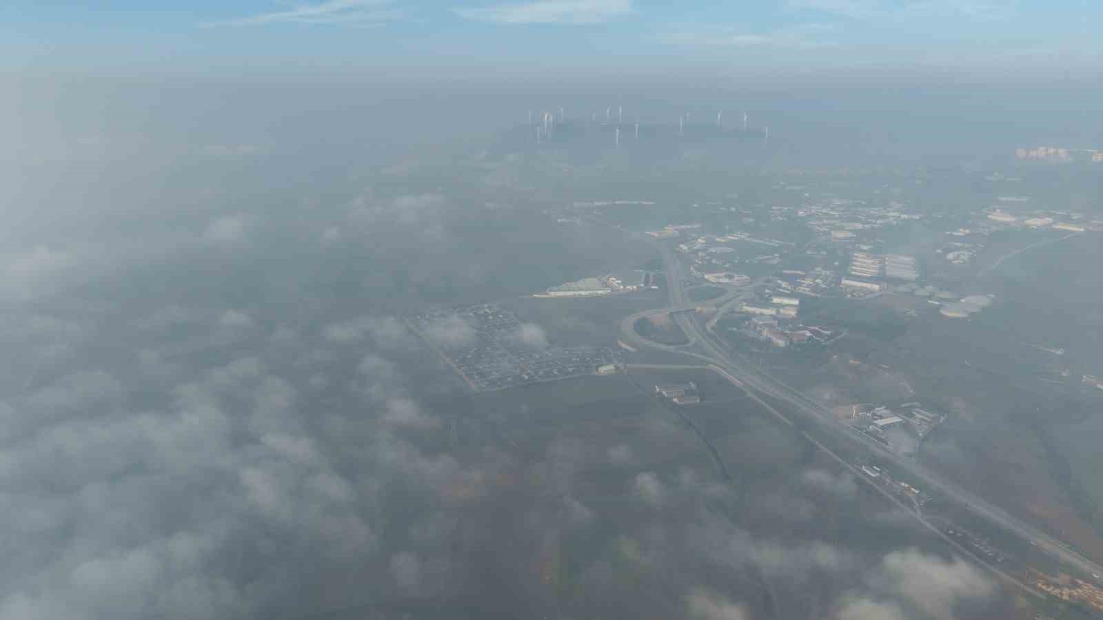 Bandırma’da yoğun sis
