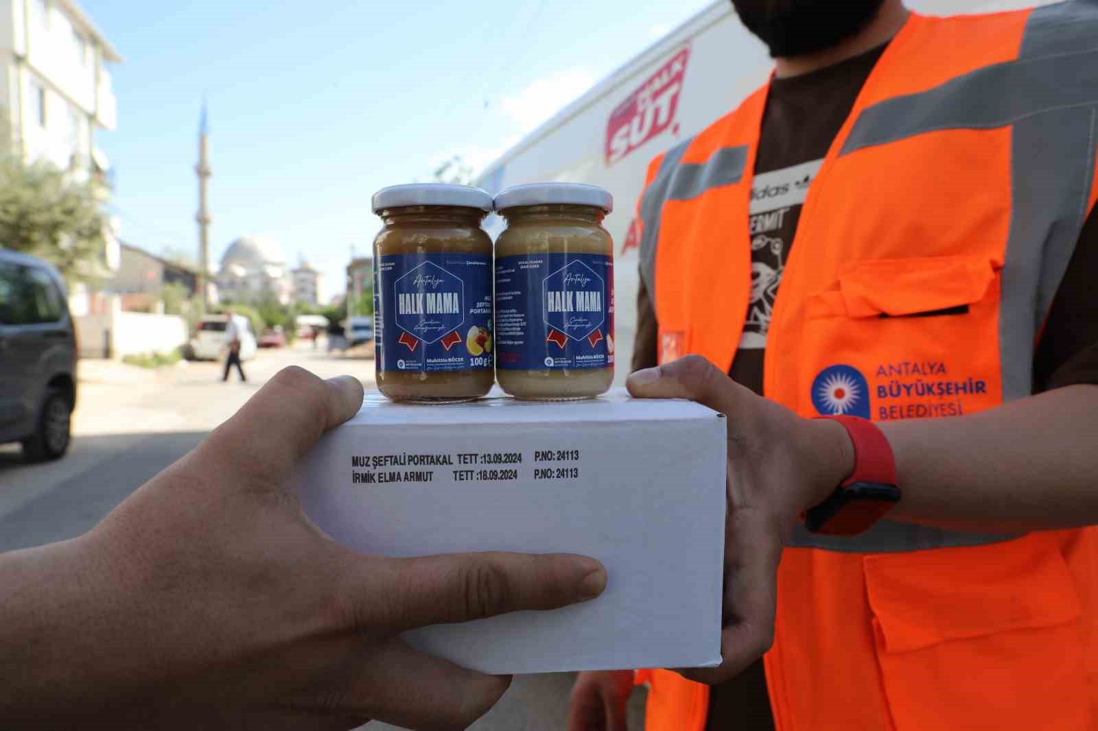 B&uuml;y&uuml;kşehir&rsquo;den 6-24 aylık bebeklere "Halk Mama" desteği
