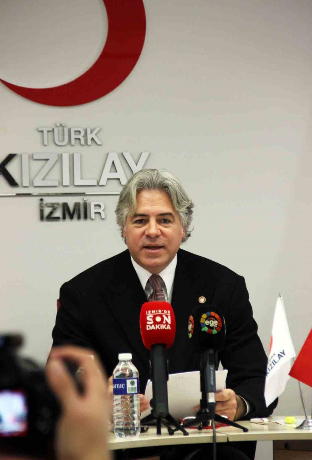 İzmir Kızılay&rsquo;dan insanlığa 131 milyon liralık umut
