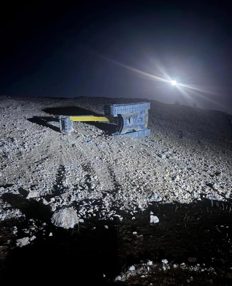 Siirt’te ekskavatör devrilmesi sonucu operatör ağır yaralandı