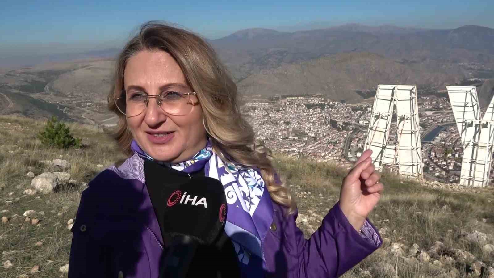 Dağın zirvesine yazıldı: Hollywood değil ‘Amasya’
