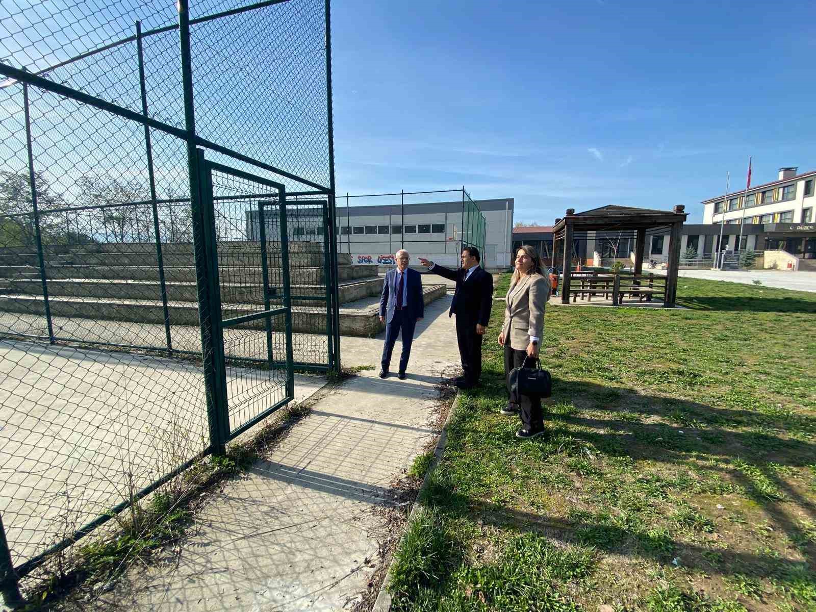 Arslantürk Spor Lisesi öğrencileriyle bir araya geldi