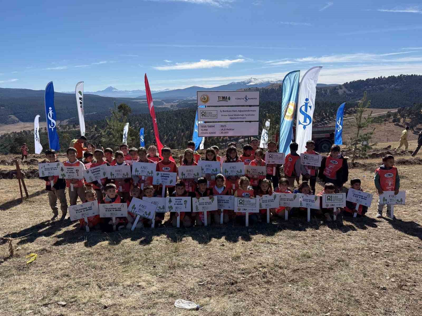 ‘81 İlde 81 Orman’ projesi Kars ile devam ediyor