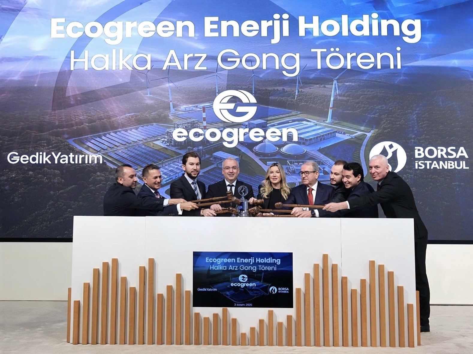 Ecogreen Enerji, Borsa İstanbul’da işlem görmeye başladı
