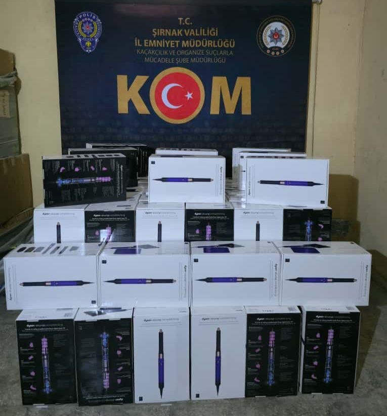 Şırnak&rsquo;ta 5 milyon liralık ka&ccedil;ak malzeme ele ge&ccedil;irildi
