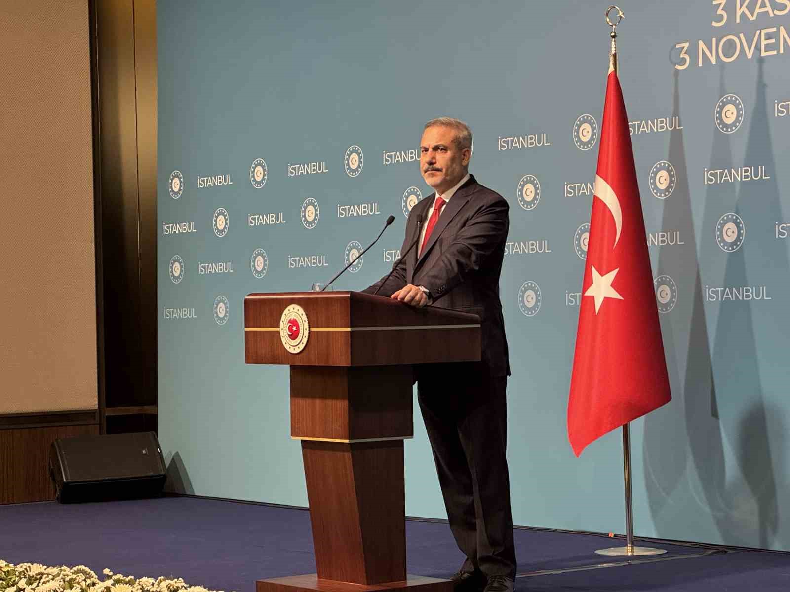 Bakan Fidan: "S&uuml;reci baltalamak i&ccedil;in temelsiz gerek&ccedil;eler &uuml;retmeye, bahanelere sığınmaya gerek yoktur"
