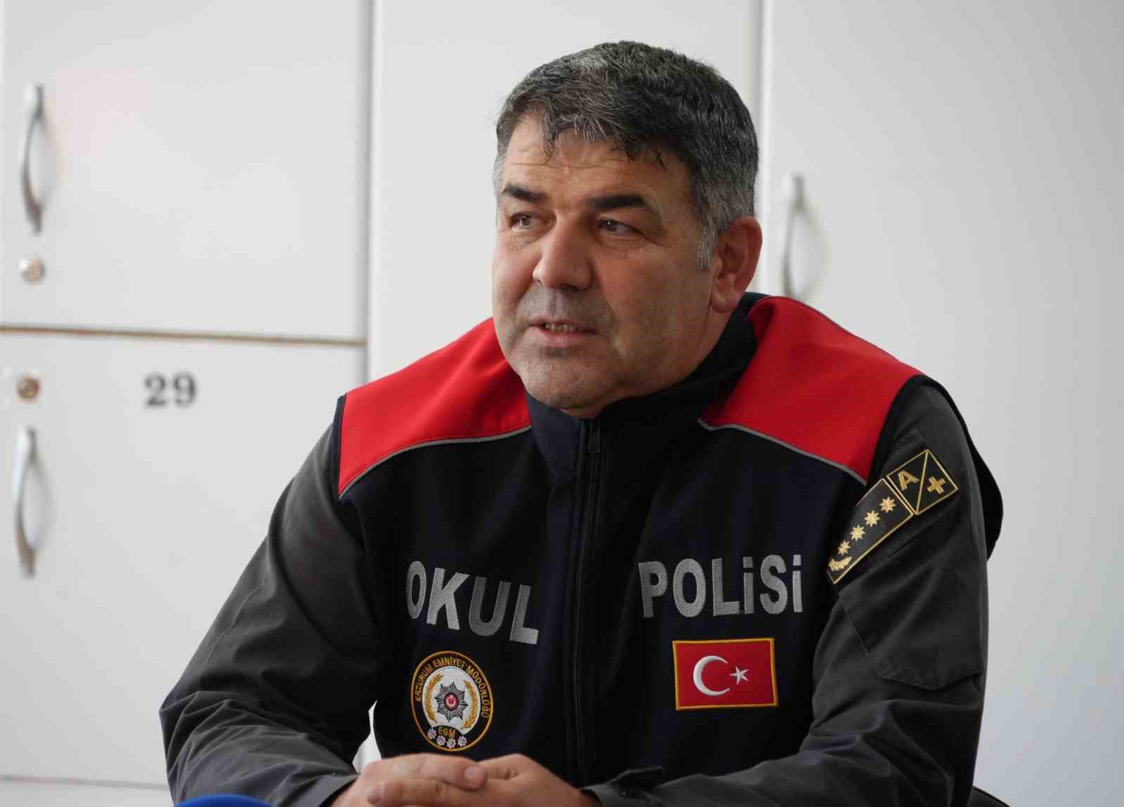 Erzurum&rsquo;da her okul bir polise zimmetli
