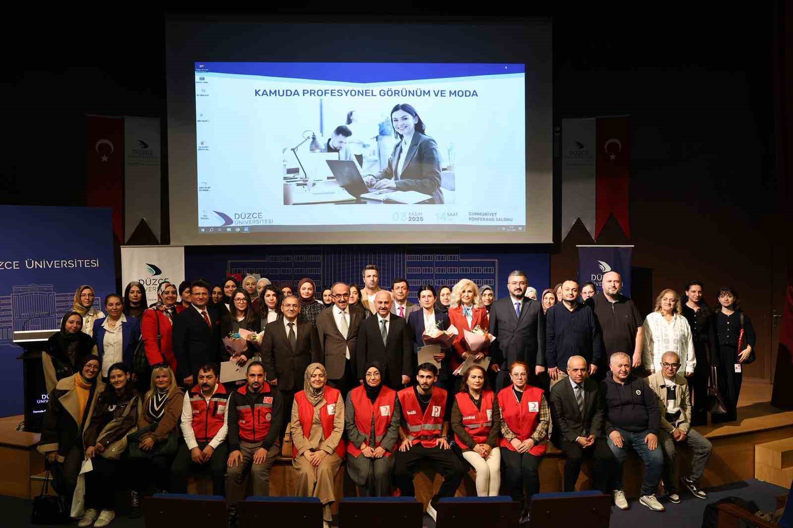 Kamuda profesyonel görünüm ve moda