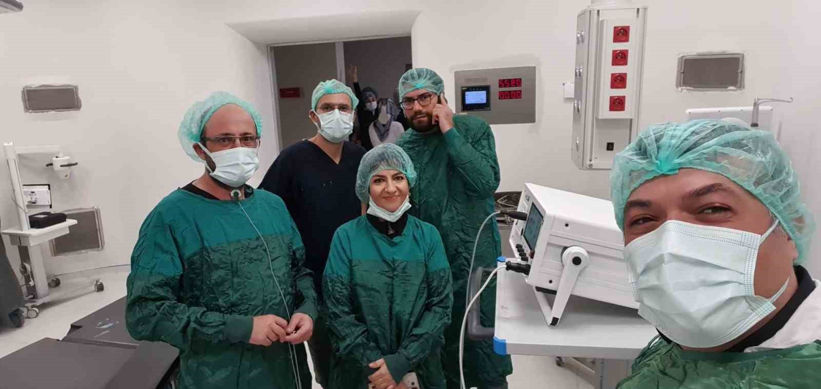 Erzincan’da ilk EKT uygulaması başarıyla gerçekleştirildi