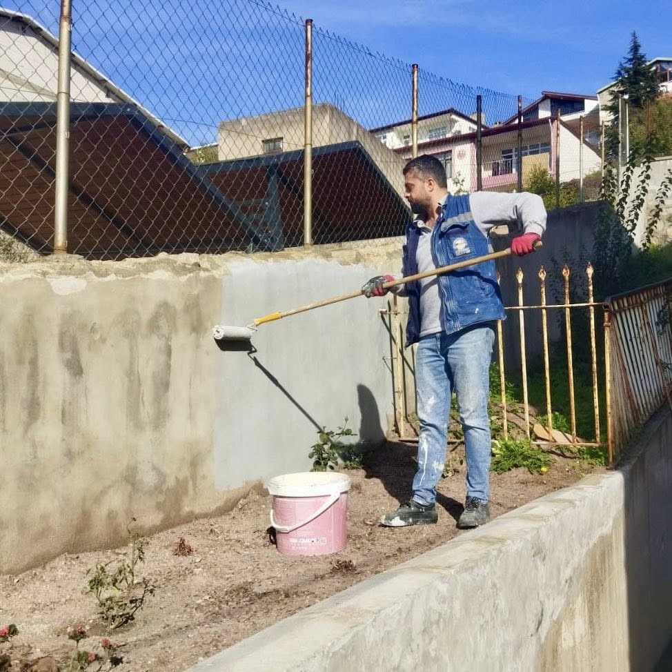 Körfez’de okullara estetik dokunuş