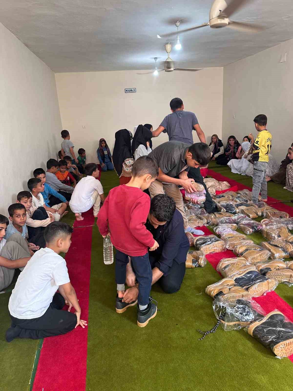 "Kış Gelmeden Sen Gel" Projesiyle minik yürekler ısındı