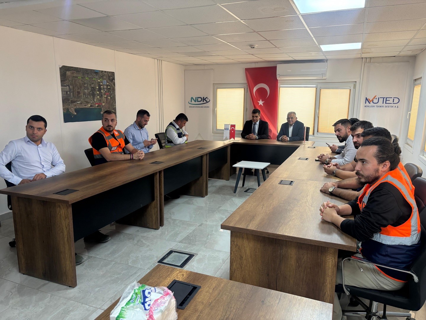 Başkan B&uuml;y&uuml;kkılı&ccedil;; Akkuyu N&uuml;kleer G&uuml;&ccedil; Santrali&rsquo;ni inceledi
