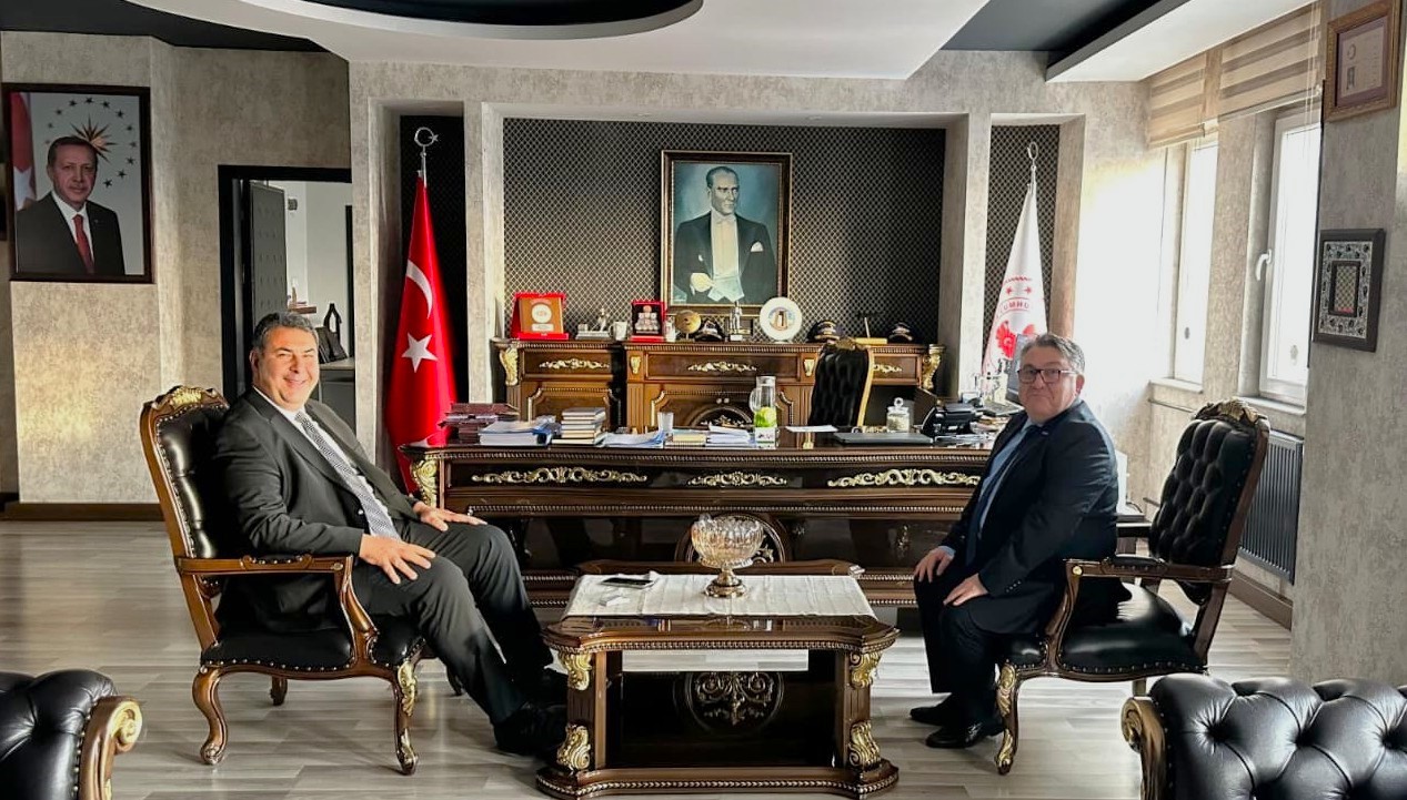 Rektör Özölçer’den Karadeniz Ereğli Kaymakamı Yılmaz’a ziyaret