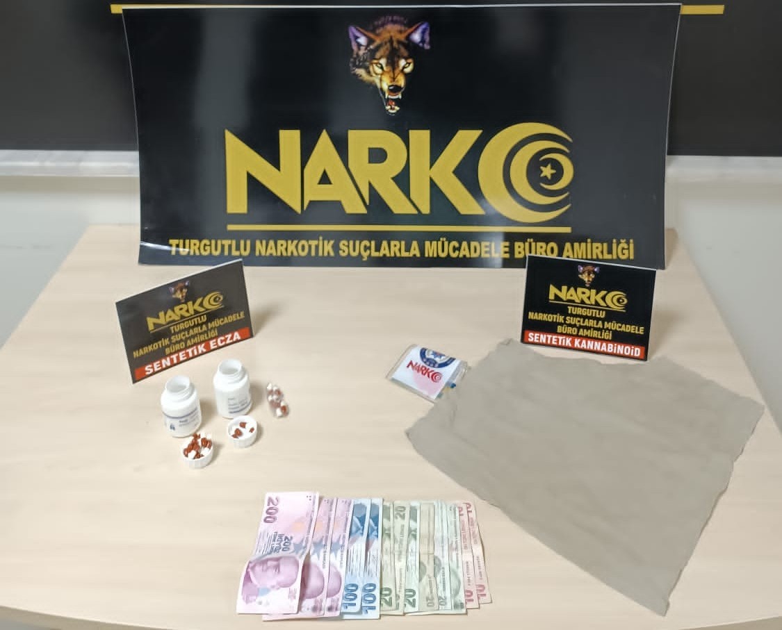 Turgutlu’da uyuşturucu operasyonları: 3 şüpheli tutuklandı