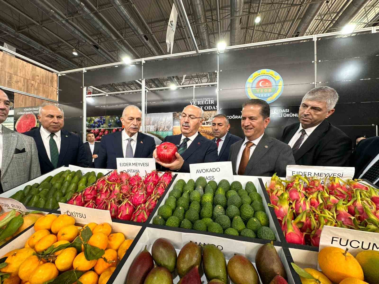 Y&uuml;reğir Ziraat Odası 18. Tarım Fuarı&rsquo;nda &Ccedil;ukurova&rsquo;nın bereketini tanıttı
