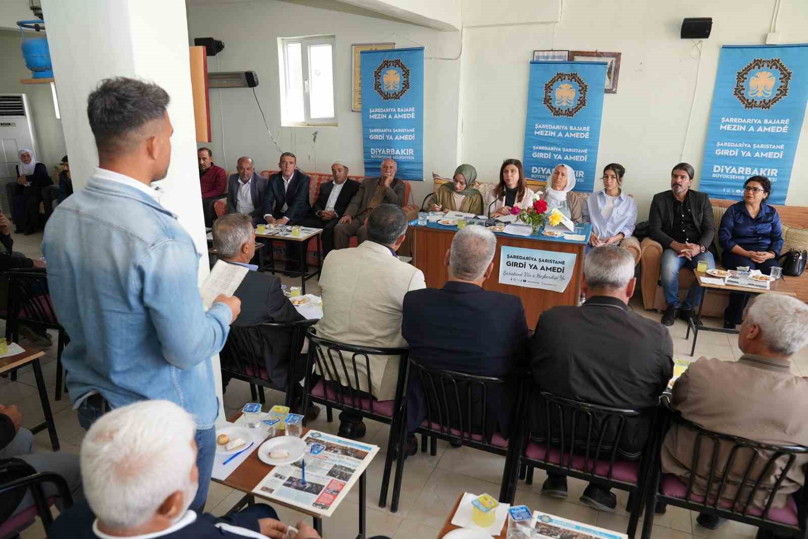 DBB Başkanı Bucak muhtarların sorunlarını dinledi