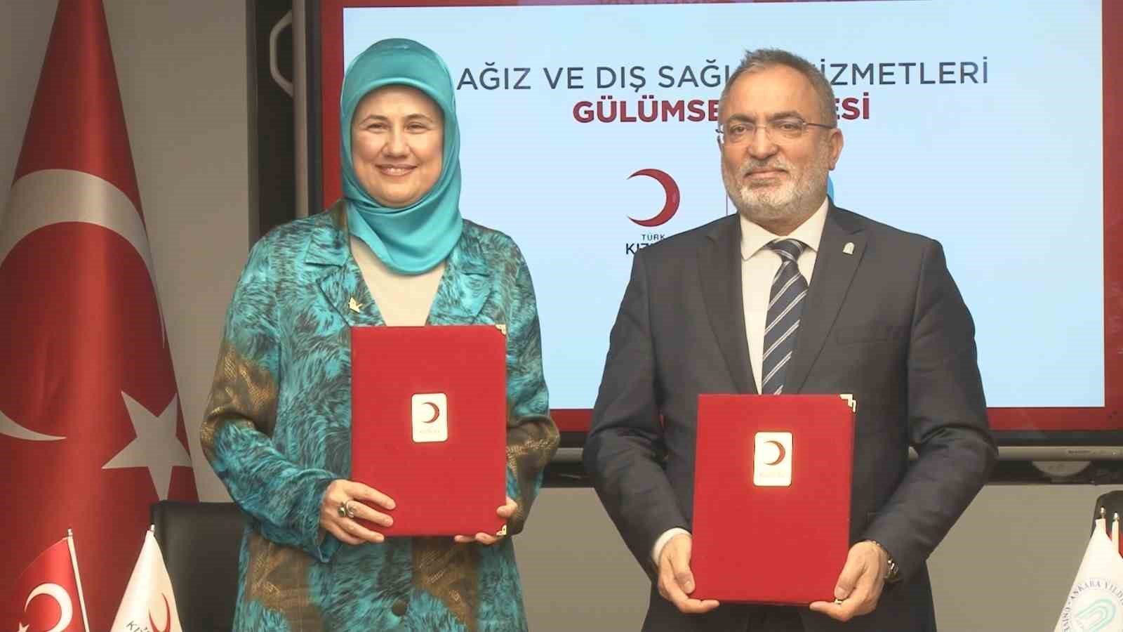 Türk Kızılay’dan çocuklara ve ihtiyaç sahibi vatandaşlara ücretsiz ağız ve diş sağlığı bakımı