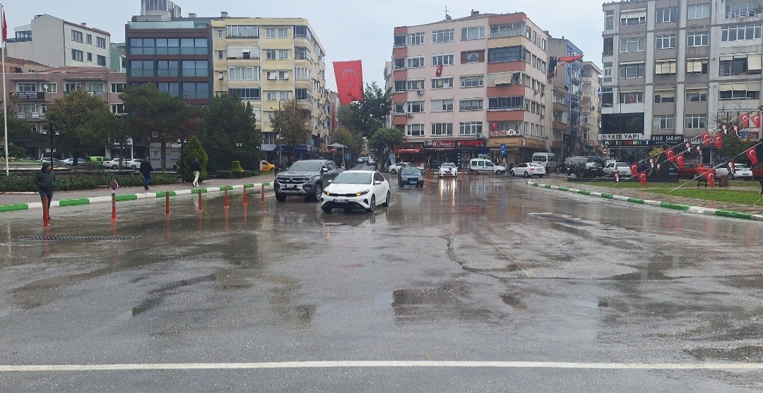 Kırklareli’nde sağanak etkili oldu
