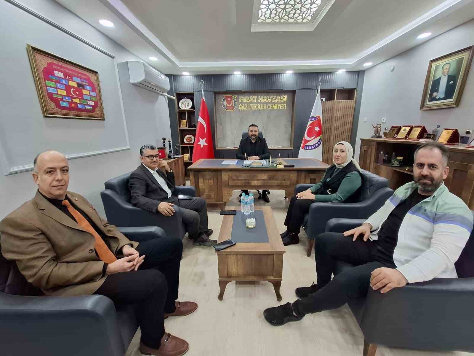 Elazığ Medilines Hastanesi yönetimi, FHGC ile bir araya geldi