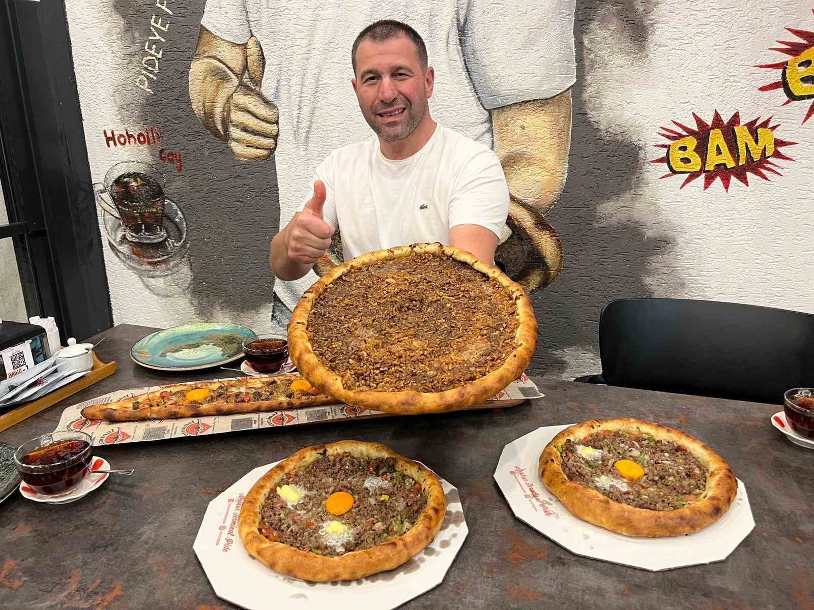 Pidenin bu kez elmalısını yaptılar