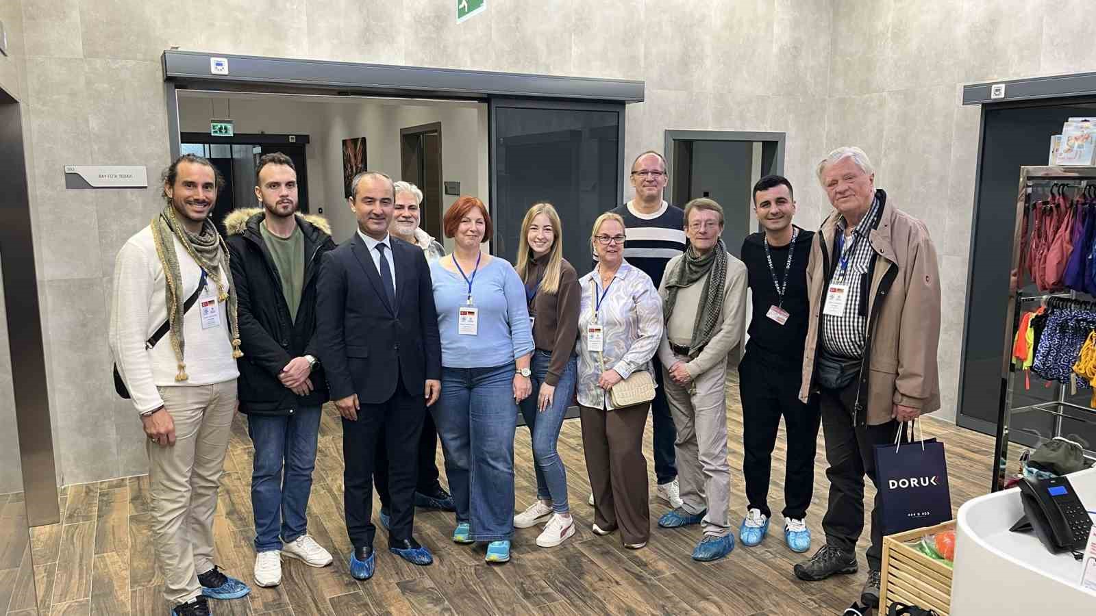 Alman turistler medikal termale hayran kaldı
