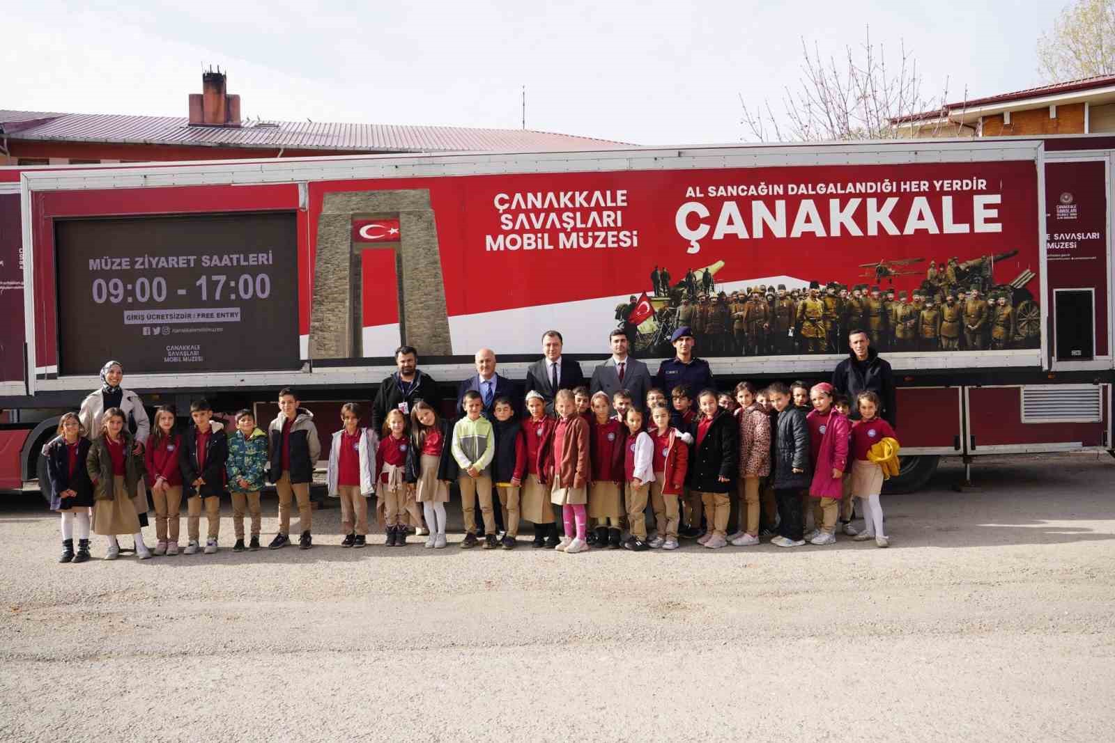 Çanakkale Savaşları Mobil Müzesi Aydıntepe’de